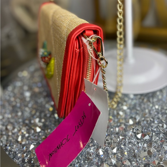 Betsey Johnson Fresh N Fruity Wallet On A Chain NWT - Picture 9 of 16